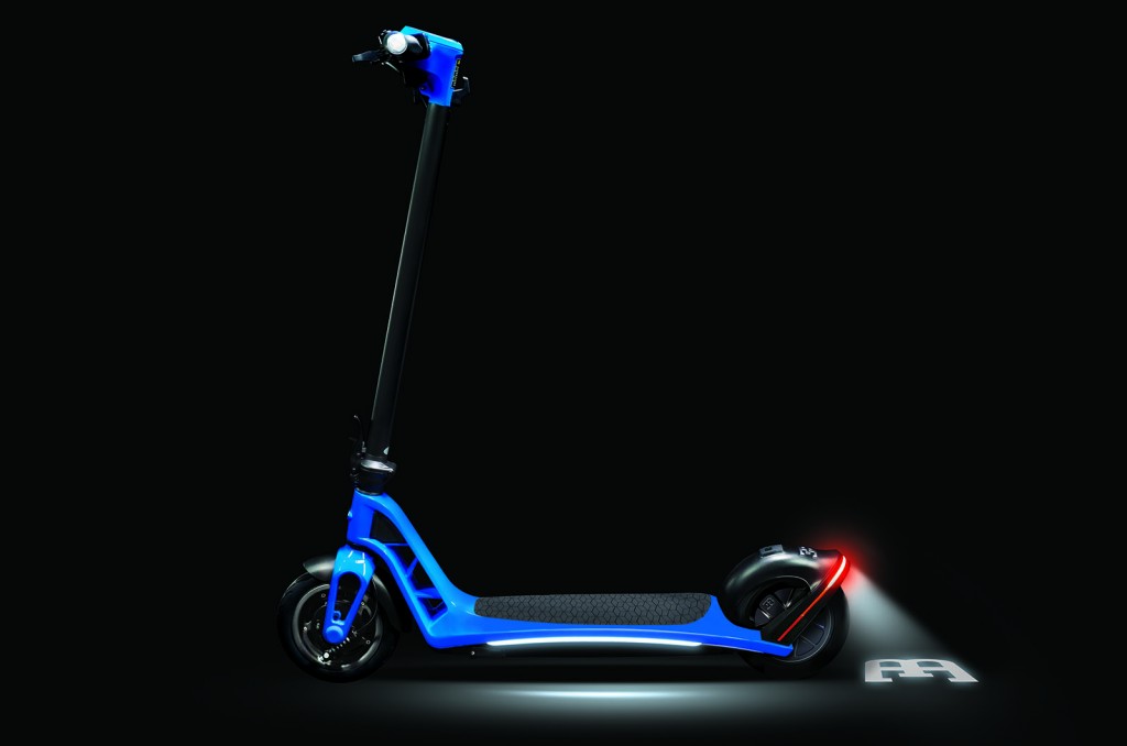 Hypercar firm Bugatti's first electric vehicle is an 18mph e-scooter